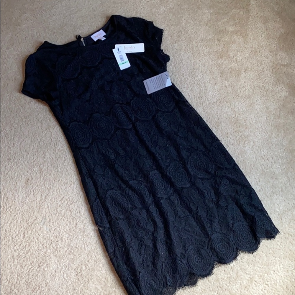Lace Cap Sleeve Dress